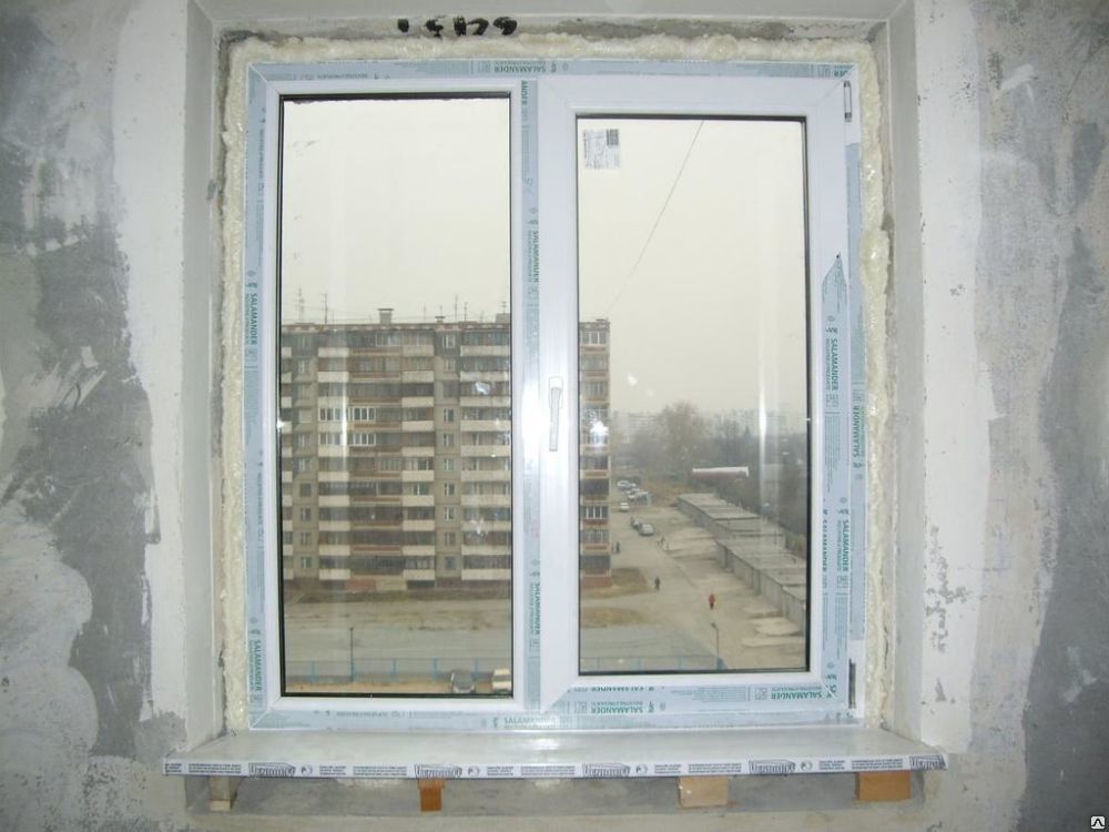 Монтаж окна в панельном доме